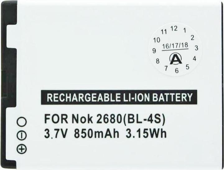 Actual product image Nokia Battery 3600 Slide, BL-4S
