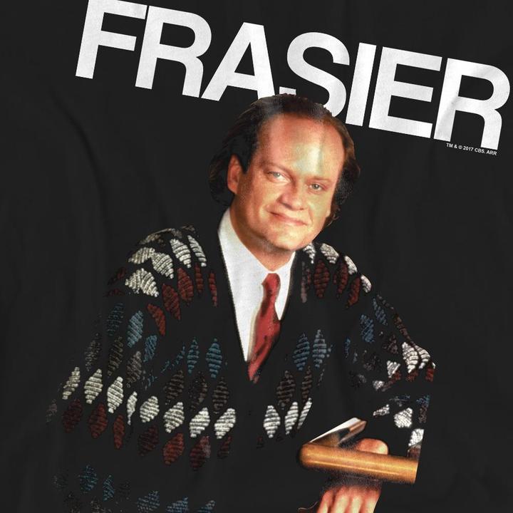 Actual product image Cheers Unisex Adult Frasier Crane T-Shirt (S)
