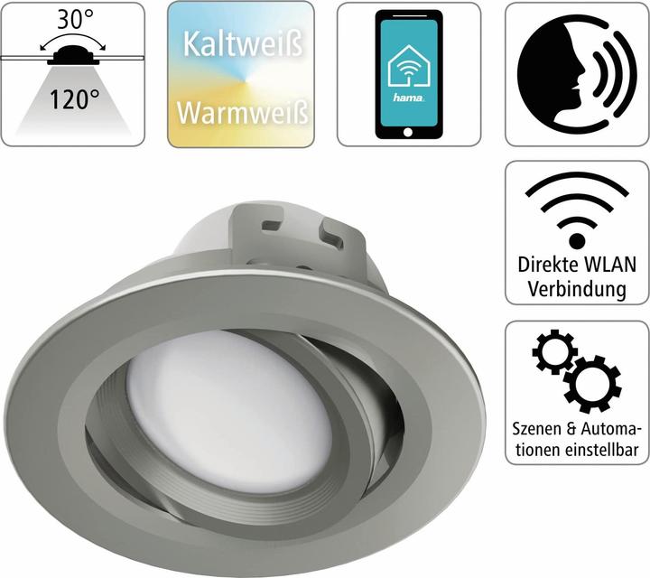 Immagine prodotto Hama Faretto da incasso a LED (350 lm)