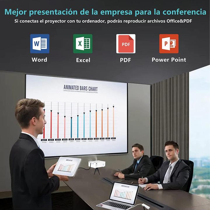 Image du produit Ysametp Mini vidéoprojecteur (Full HD, 7500 lm)