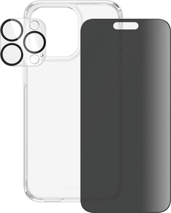 Actual product image PanzerGlass Privacy 3-in-1 Pack (1 Piece, Apple iPhone 15 Pro Max)