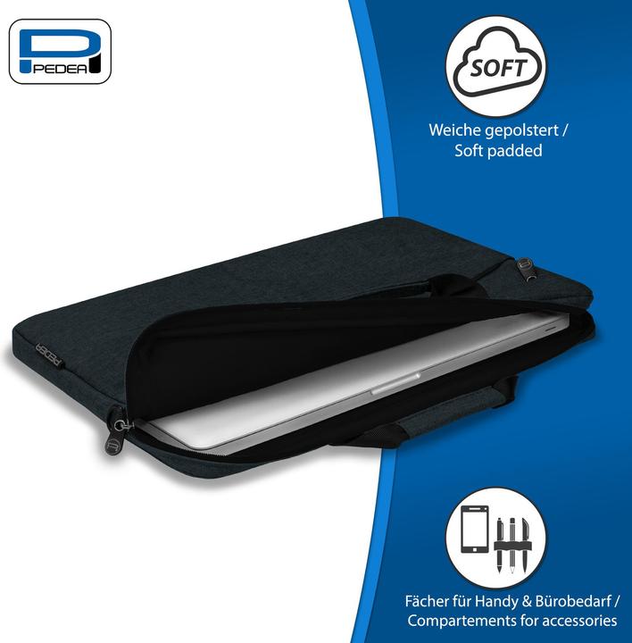 Actual product image Pedea Laptop bag 15.6 inch (39.6cm) FASHION Notebook shoulder bag with shoulder strap (15.60", Universal, Acer, HP)