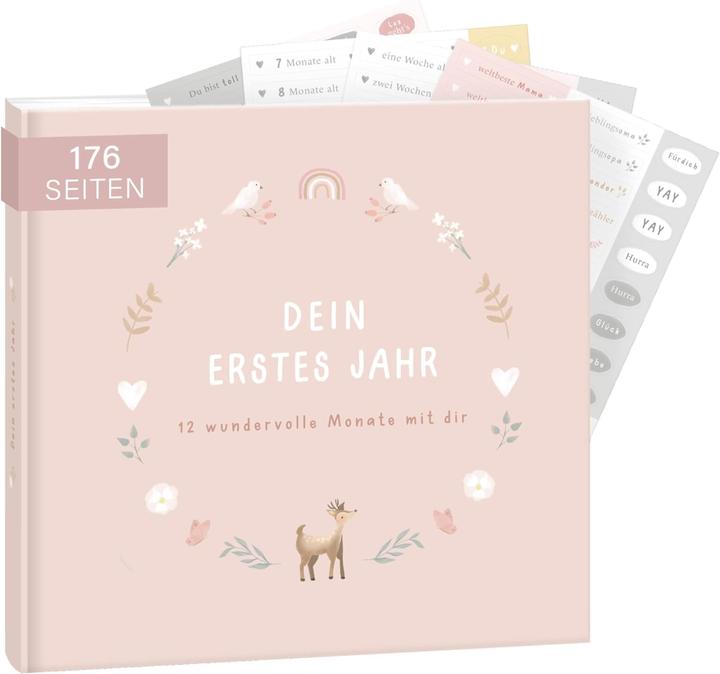 Actual product image Mintkind Dein erstes Lebensjahr (21 x 21 cm)