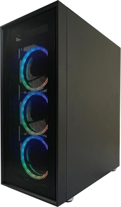 Immagine prodotto LC-Power Case Gaming 802B-ON Nero Wandererd X RGB nero al dettaglio (ATX, mATX, Mini-ITX)