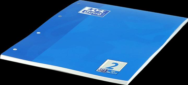Actual product image Oxford Worksheet pad, A4, ruling 2 (A4, Lined, Hardcover)