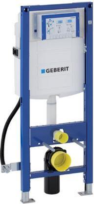 Actual product image Geberit Duofix element for wall-hung WC 112 cm with Sigma concealed splashback 12 cm barrier-free