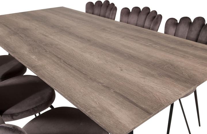 Produktbild Ebuy24 Essgruppe Marina 6 (7-teilig) (90 x 90 x 75 cm)