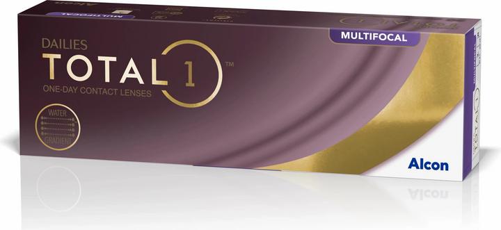 Produktbild Dailies Total1 Multifocal (30 Stück, Tageslinse, Multifokal)
