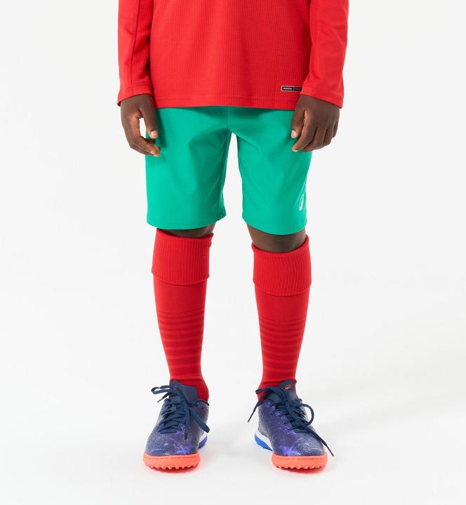 Kipsta Kinder Fussball Shorts - Viralto Club grün