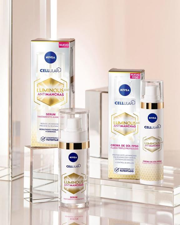 Produktbild NIVEA Luminous 630o Antimanchas Crema Día SPF50 (40 ml) (Reinigungstücher, 40 ml)