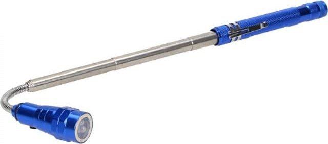 Orno Torch Telescopic torch 17-57 cm, 3 LED, 4 x LR44, bendable star head, magnet, WL-9 (57 cm)