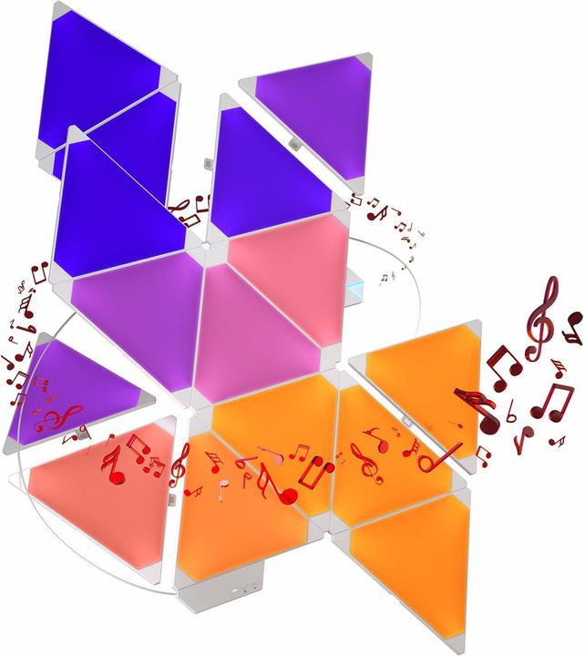 Nanoleaf Aurora Rhythm 15 Pack