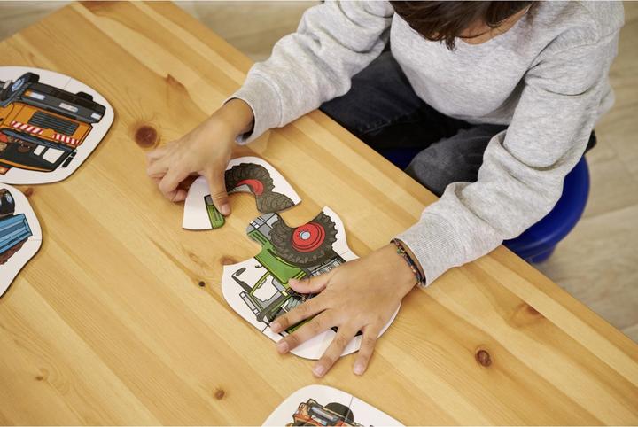 Actual product image Noris 6 first puzzles - Vehicles (20 pieces)