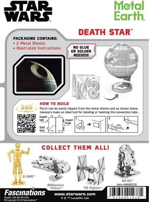 Immagine prodotto Metal Earth Guerre Stellari Morte Nera