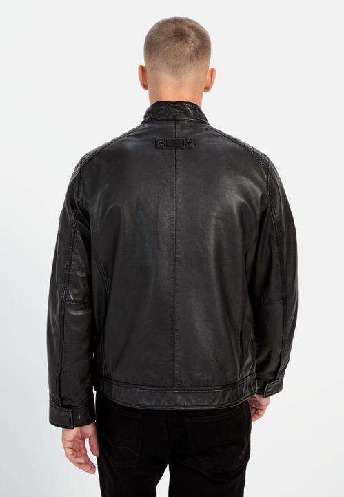 Produktbild Camel Active Lederjacke mit Stehkragen (52)