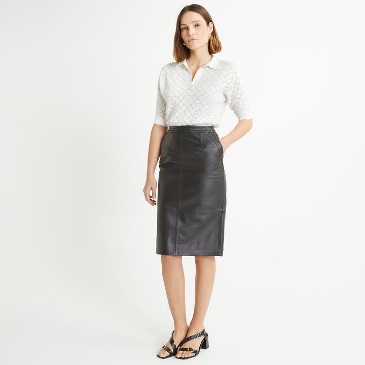 Image du produit Anne Weyburn Jupe en cuir (50)