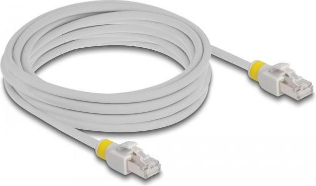 Produktbild Delock Netzwerkkabel RJ45 Cat.6A S/FTP mit farbigen Clips 5 m (S/FTP, CAT6a, 5 m)