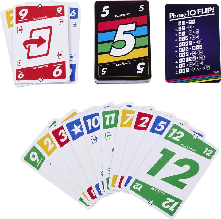 Produktbild Games Phase 10 Flip (Multilingual)