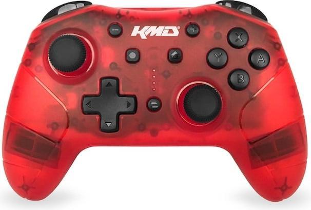 Immagine prodotto KMD Nintendo Switch Pro Controller senza fili rosso (Switch)
