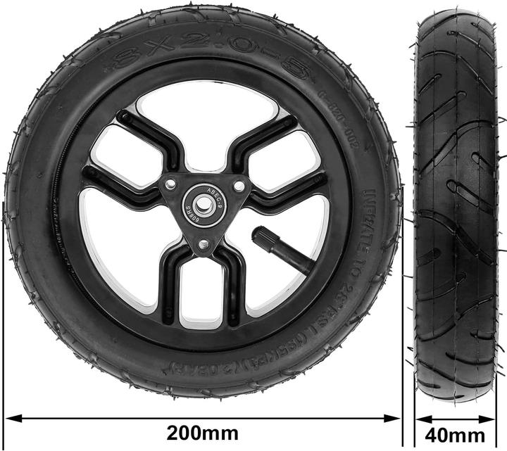Produktbild Mach1 Reifen-Set mit Bremsscheibe