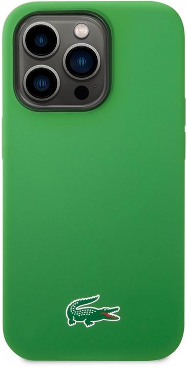 Actual product image Lacoste LCHMP15XSLON iPhone 15 Pro Max 6.7" zielony/green hardcase Silicone MagSafe (Apple iPhone 15 Pro Max)