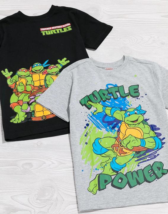 Immagine prodotto Teenage Mutant NT Maglietta per bambini/ragazzi (confezione da 2) (128)