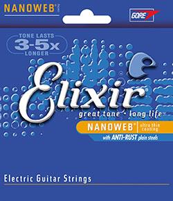 Immagine prodotto Gore Wear Elixir 12450 Elec. Nanoweb 12-st.010/046 (12 x, Chitarra, 0.01")