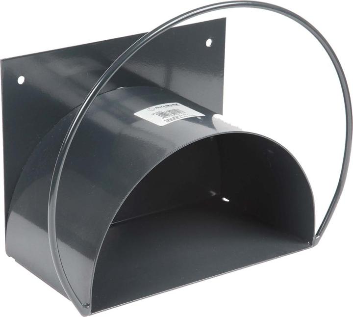 Actual product image Magni Galvanised Comfort wall hose holder with shelf