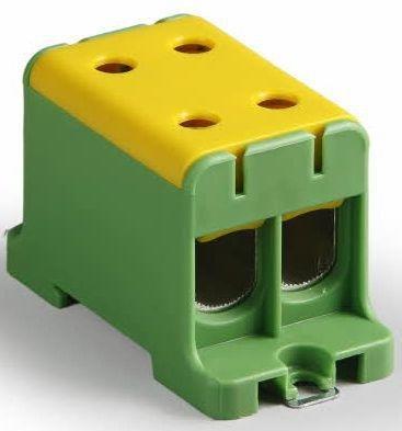 Ensto Yellow/green Al/Cu terminal block 16-95 mm2 (KE67.3)