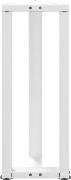 Immagine prodotto VidaXL Gambe per tavolino a T 2 pezzi Bianco 70x25x(42-43) cm Gamba del tavolo in acciaio