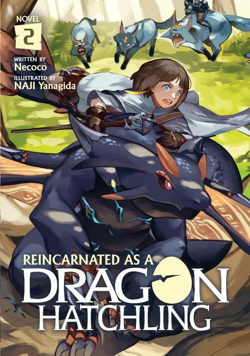 Reincarnated as a Dragon Hatchling (Light Novel) Vol. 2 (Inglese, Necoco, 2021)
