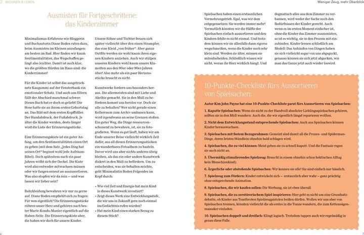 Actual product image ELTERN-Ratgeber. Weniger ist mehr — was Familien wirklich brauchen (German, Leonie Schulte, 2022)