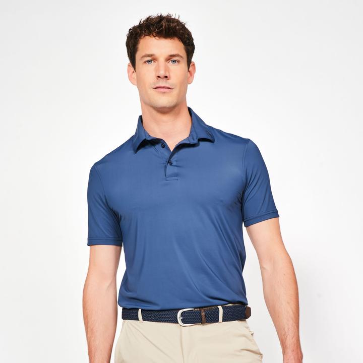 Image du produit Inesis Polo golf respirant manches courtes homme, WW900 bleu abysse (XL)