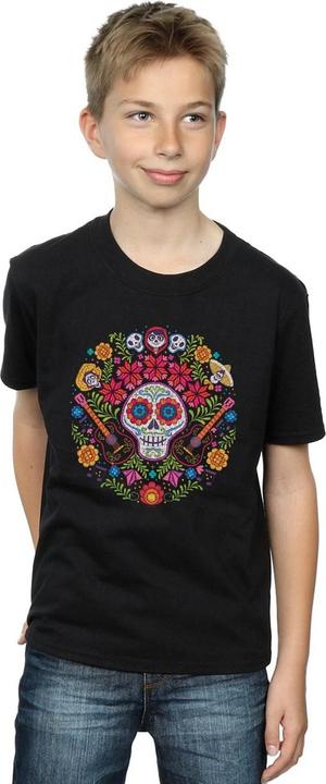 Produktbild Disney Coco Embroidered Skull Print TShirt Jungen (140, 146)
