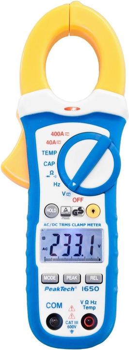 Immagine prodotto Peaktech P 1650 Pinza amperometrica (CAT III 600V)