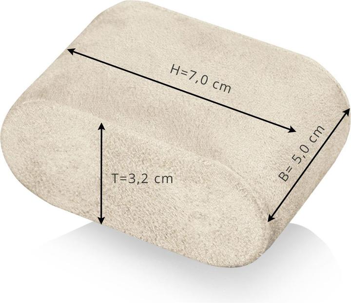Image du produit Heisse & Söhne Coffret à bijoux empilable Mirage L - haut : coffret pour 6 montres - crème