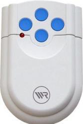 Image du produit Rademacher RAD 80000028 Télécommande Keeloq à 4 boutons avec étiquette autocollante (émetteur portatif)