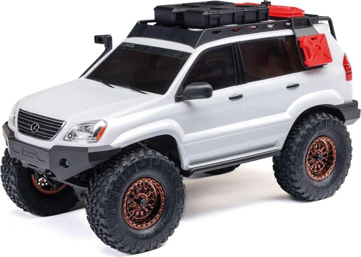 Axial Scale Crawler SCX24 Lexus GX470, White RTR 1:24 (RTR Ready-to-Run)