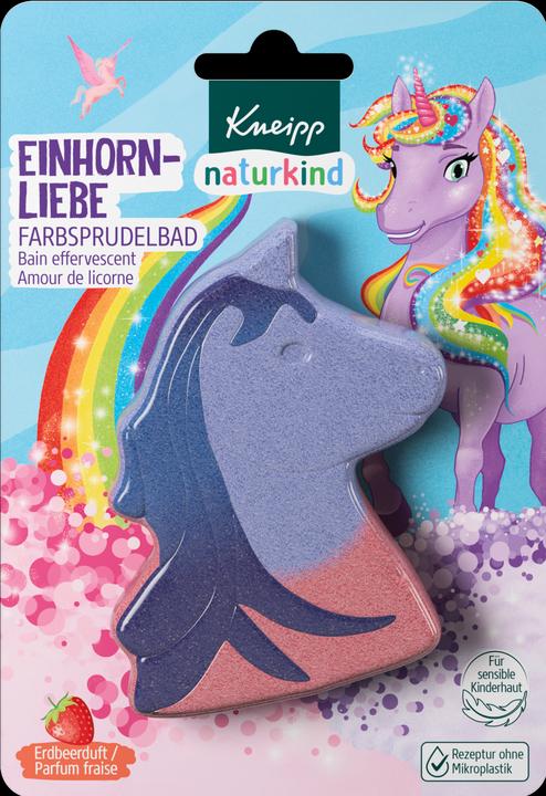 Produktbild Kneipp Naturkind Farbsprudelbad Einhornliebe (Schaumbad)