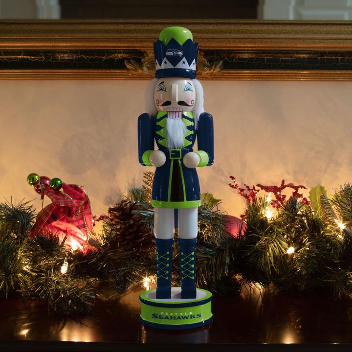Produktbild Foco Seattle Seahawks NFL Nussknacker Holzfigur 35Cm