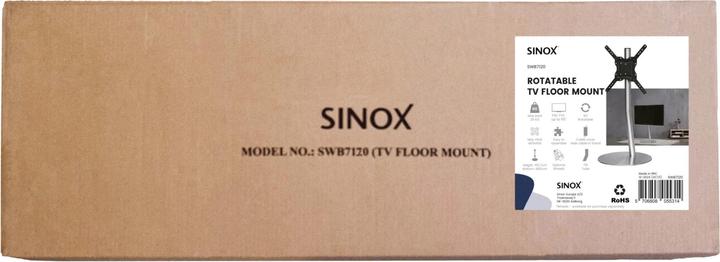 Immagine prodotto Sinox StandView - Supporto TV girevole - 25-65" 200x200/400x400 25 kg (65", 25 kg)