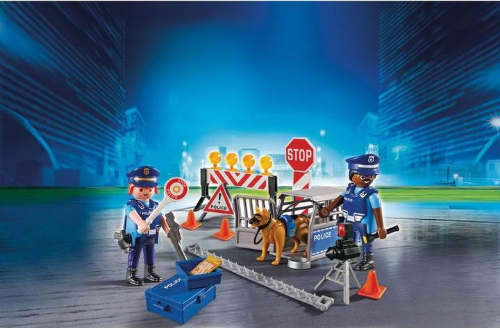 Produktbild Playmobil Police-Strassensperre (6878, Playmobil City Action)