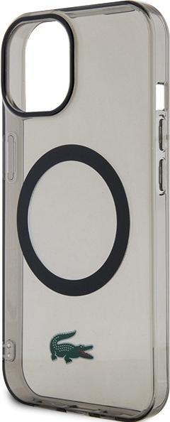 Produktbild Lacoste LCHMP15SULOK iPhone 15 6.1" czarny/black hardcase Transparent MagSafe (Apple iPhone 15)