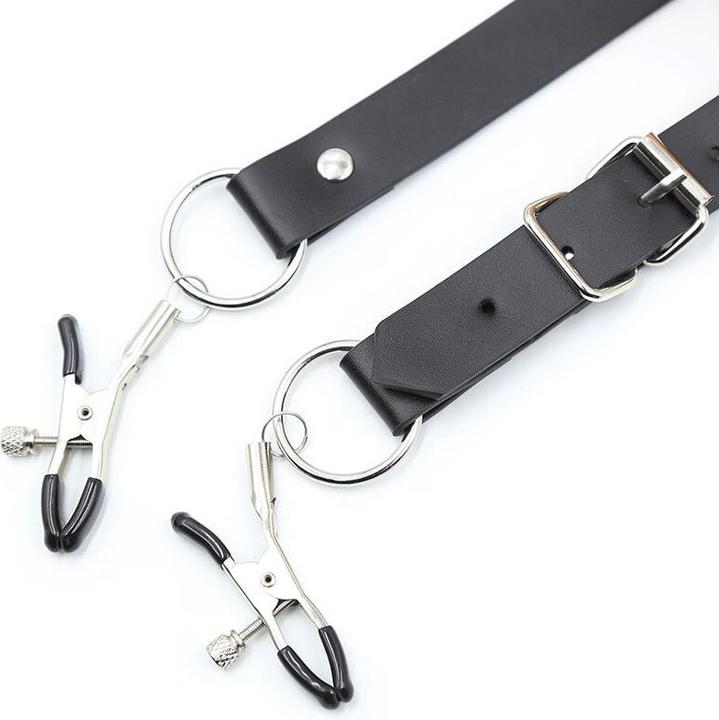 Produktbild Ohmama Fetisch Bein Bondage Riemen Clit Klemmen