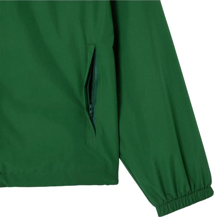 Actual product image Lacoste Mens Detachable Hood Sports Jacket (L, XL)