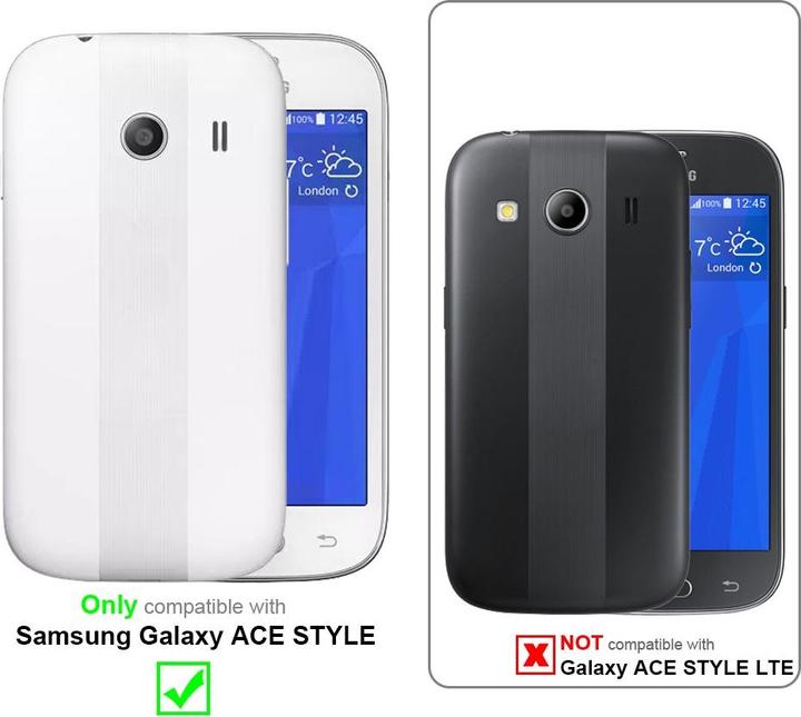 Actual product image Cadorabo Case for Samsung Galaxy ACE STYLE with belt clip (Samsung Galaxy Ace Style)