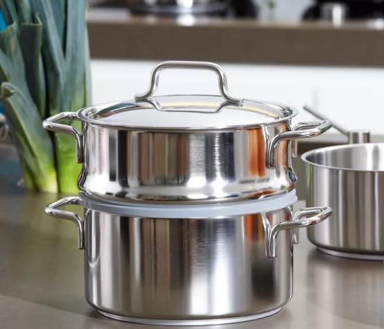 Actual product image Demeyere Apollo (20 cm, Pot, Stainless steel)