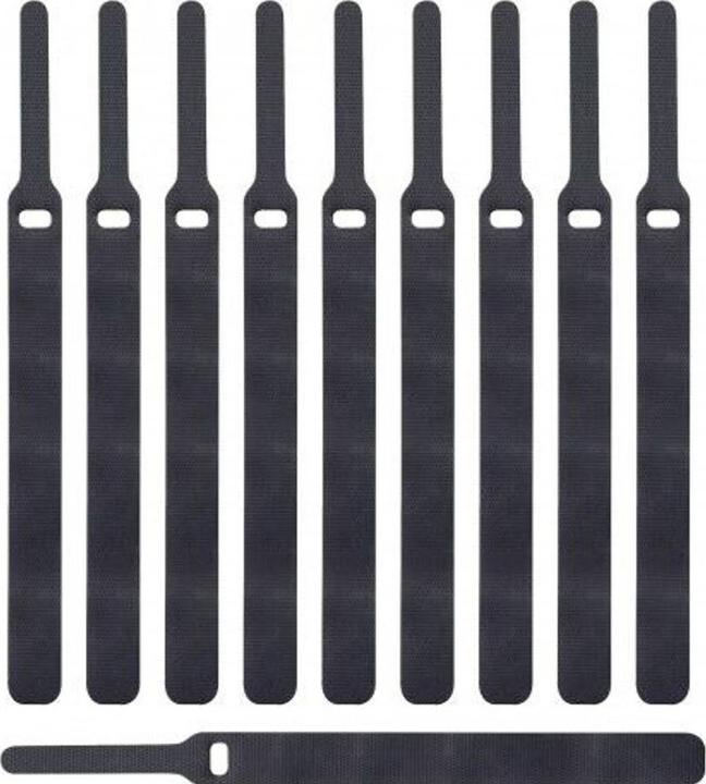 Label-the-cable Sangles de base LTC (Serre-câbles velcro, 170 mm, 10 pcs)
