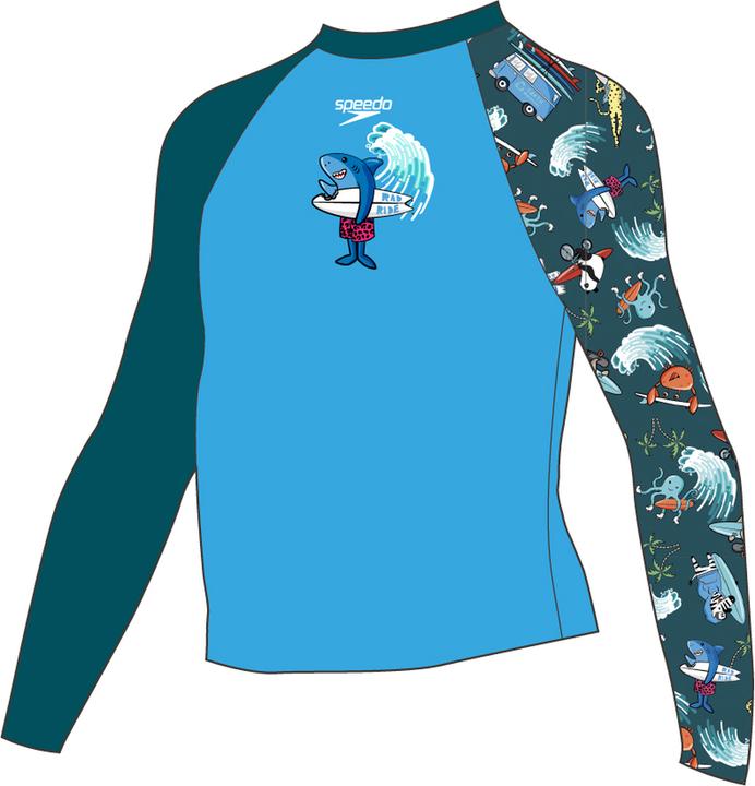 Produktbild Speedo Long Sleeve Printed Rash Top (110)