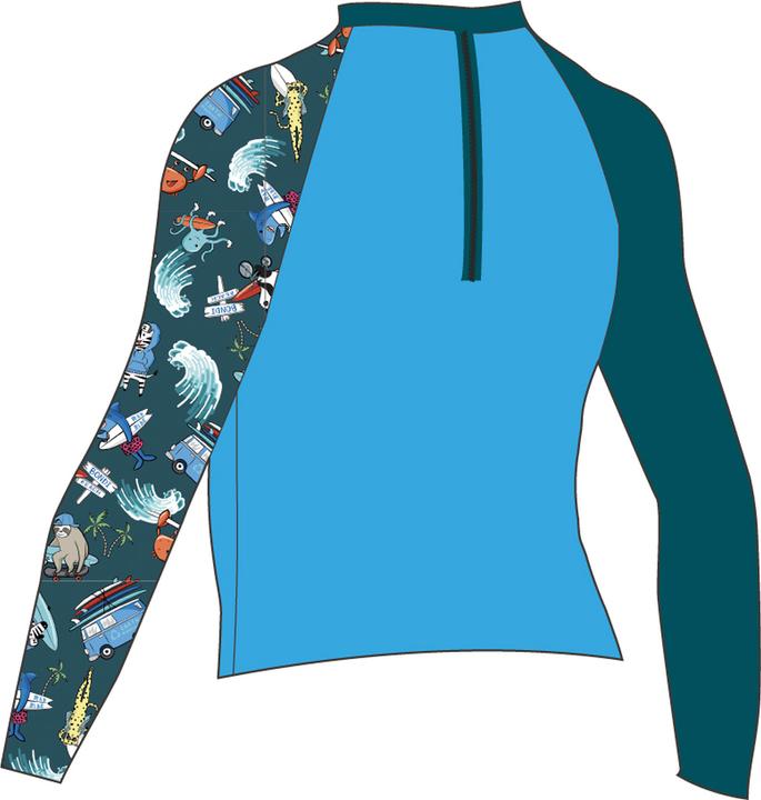 Produktbild Speedo Long Sleeve Printed Rash Top (110)